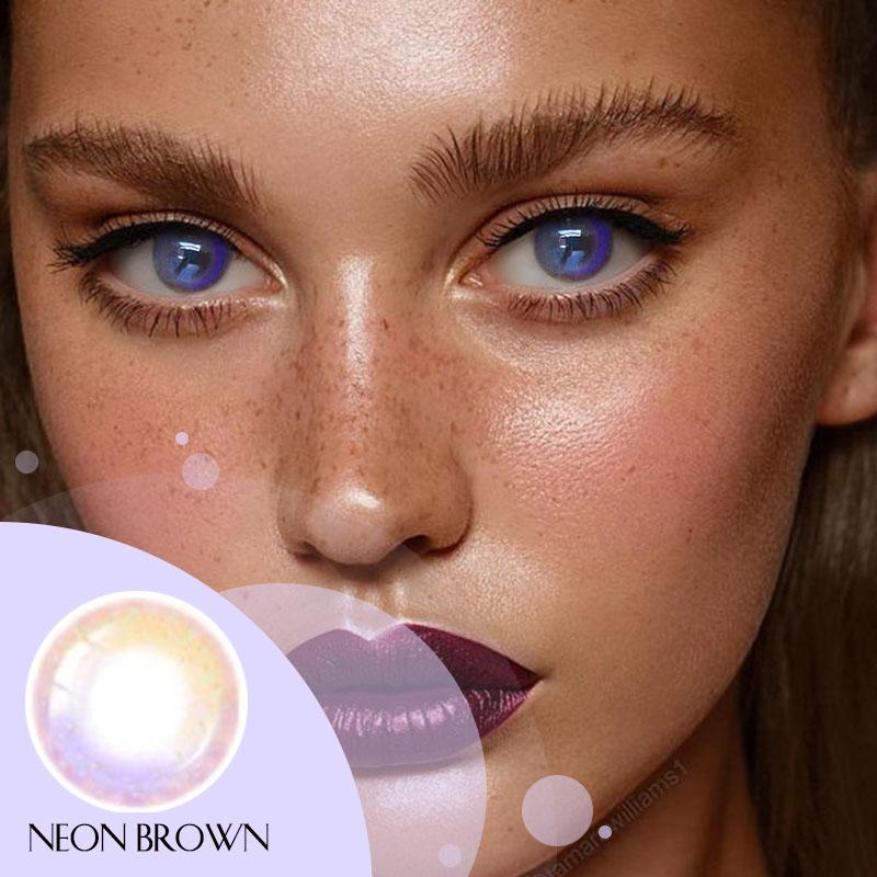 Sweety Neon Brown (1 lens/pack)-Colored Contacts-UNIQSO UK
