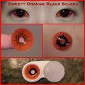 Sweety Orange Black Sclera Contacts (1 lens/pack)-Sclera Contacts-UNIQSO UK