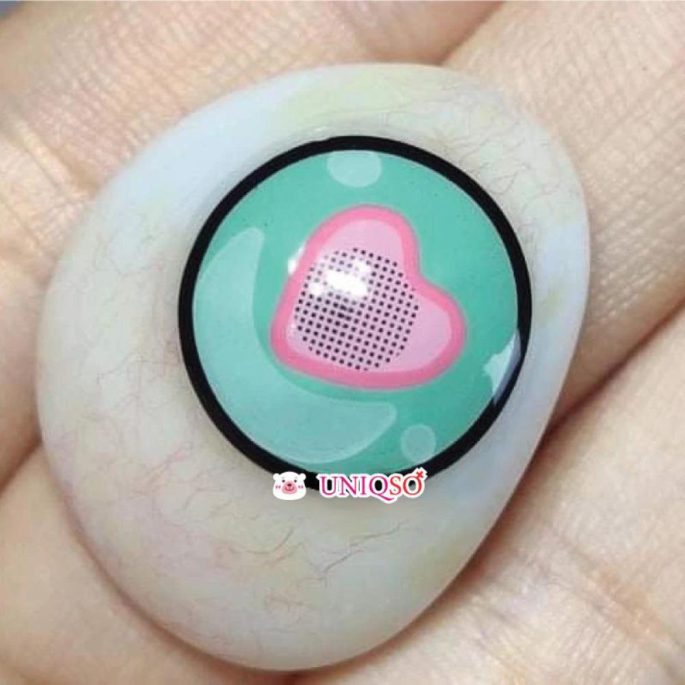 Sweety Pink Love (1 lens/pack)-Colored Contacts-UNIQSO UK