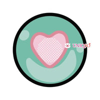 Sweety Pink Love (1 lens/pack)-Colored Contacts-UNIQSO UK