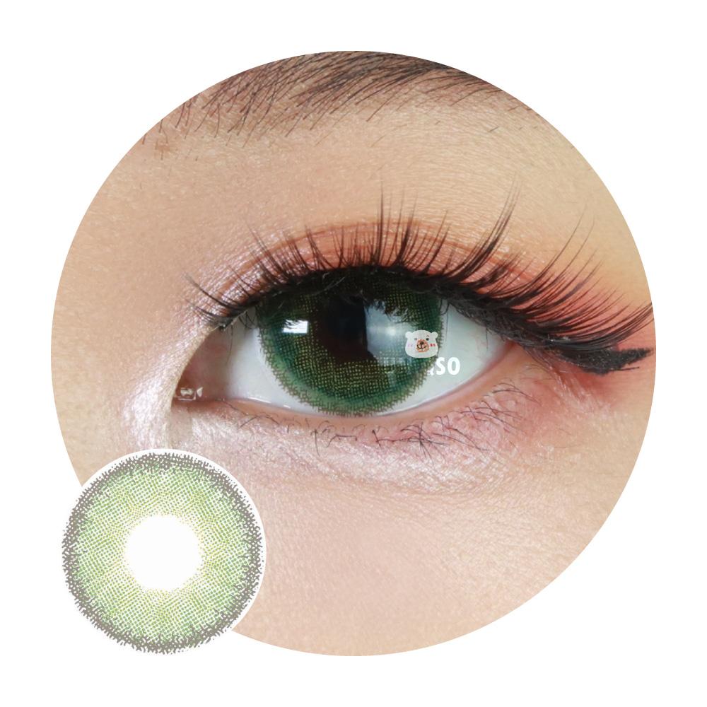 Sweety Premium Candy Green (1 lens/pack)-Colored Contacts-UNIQSO UK
