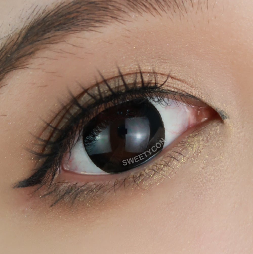 Sweety Pro Black (1 lens/pack)-Colored Contacts-UNIQSO UK