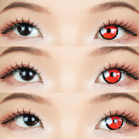Sweety Real Anime Red (1 lens/pack)-Colored Contacts-UNIQSO UK