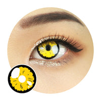 Sweety Real Anime Yellow (1 lens/pack)-Colored Contacts-UNIQSO UK