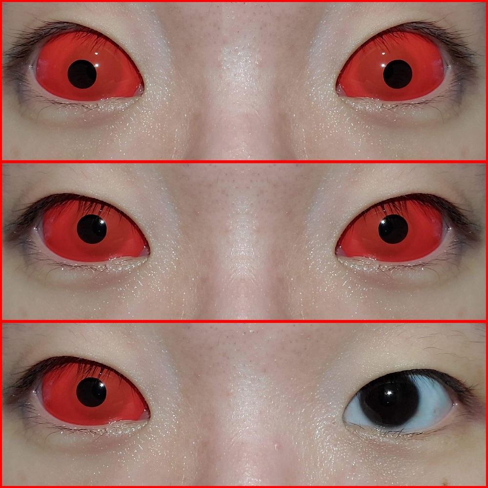 Sweety Red Sclera Contacts (1 lens/pack)-Sclera Contacts-UNIQSO UK