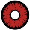 Sweety Red Sclera Contacts Angry Wolf (1 lens/pack)-Sclera Contacts-UNIQSO UK