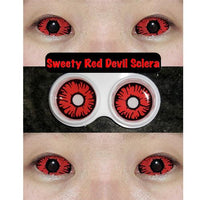 Sweety Red Sclera Contacts Devil Sclera (1 lens/pack)-Sclera Contacts-UNIQSO UK