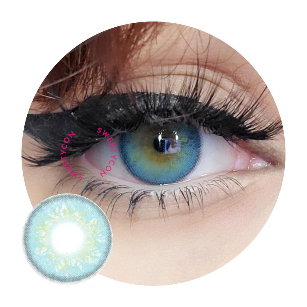 Sweety Russian Blue (1 lens/pack)-Colored Contacts-UNIQSO UK