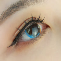 Sweety Shining Stars Blue (1 lens/pack)-Colored Contacts-UNIQSO UK