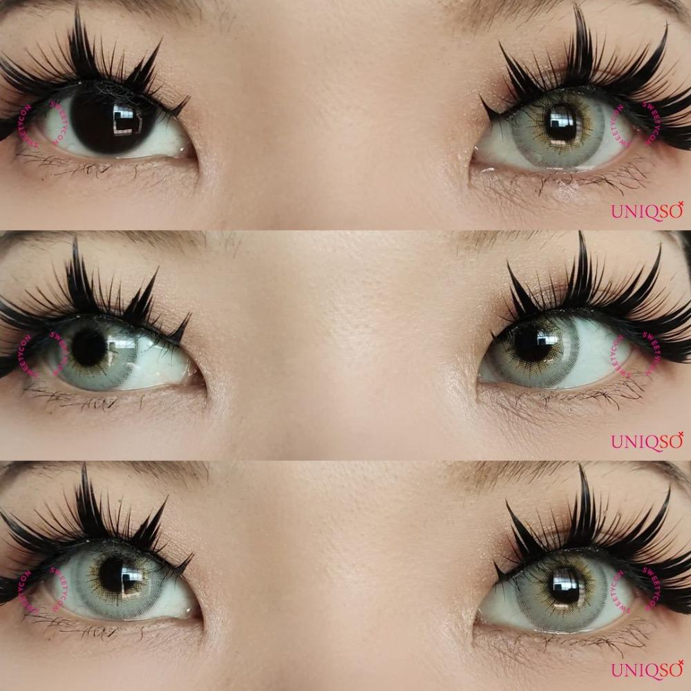 Sweety Signature Grey (1 lens/pack)-Colored Contacts-UNIQSO UK