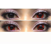 Sweety Kakashi / Obito Mangekyou Sharingan (1 lens/pack)-Colored Contacts-UNIQSO