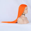 Swish Orange Front Lace Long Straight Wig-Lace Front Wig-UNIQSO UK
