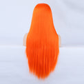 Swish Orange Front Lace Long Straight Wig-Lace Front Wig-UNIQSO UK