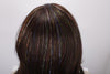Premium Wig - Copper Blend Shiny Tinsel Lace Front Tinsel-Lace Front Wig-UNIQSO