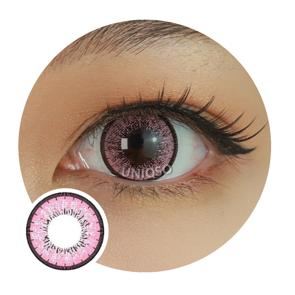 Kazzue Blytheye Pink-Colored Contacts-UNIQSO