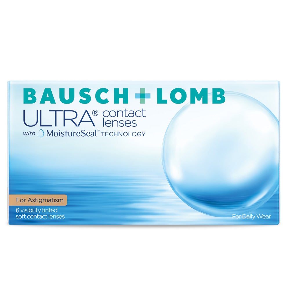 Bausch & Lomb Ultra For Astigmatism (6 lenses/pack)-Clear Contacts-UNIQSO