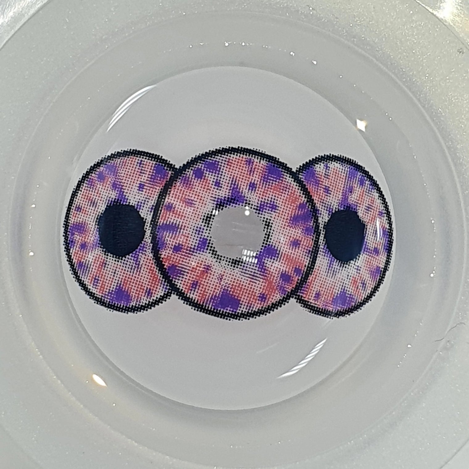 Sweety 22mm Triple Iris (1 lens/pack)-Sclera Contacts-UNIQSO UK