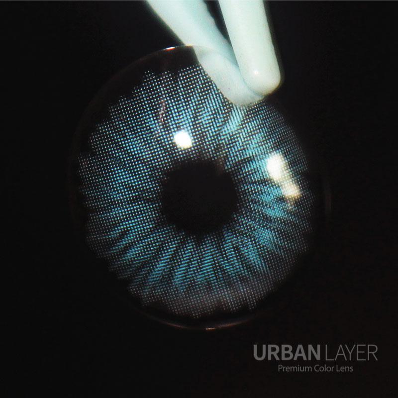 Urban Layer Aurora Blue (1 lens/pack)-Colored Contacts-UNIQSO UK