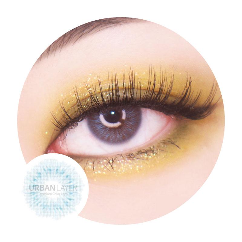 Urban Layer Aurora Blue (1 lens/pack)-Colored Contacts-UNIQSO UK
