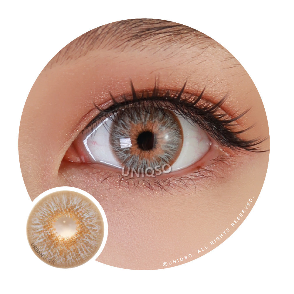 Urban Layer Avatar Brown (1 lens/pack)-Colored Contacts-UNIQSO UK
