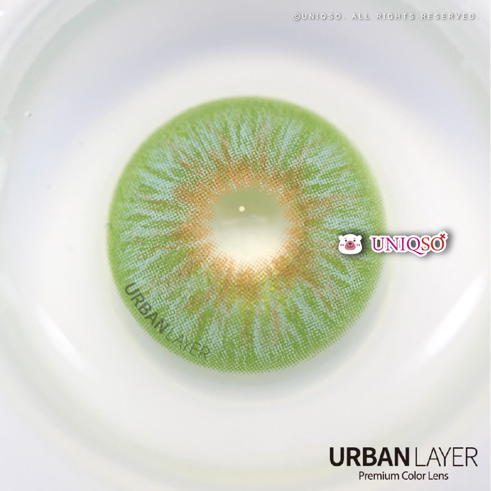 Urban Layer Avatar Green (1 lens/pack)-Colored Contacts-UNIQSO UK