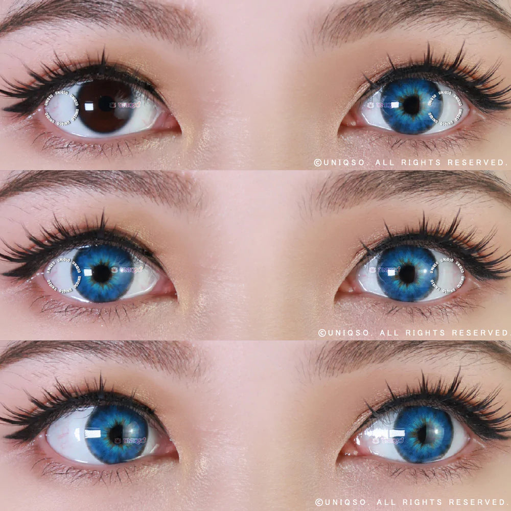Urban Layer Jolie Blue (1 lens/pack)-Colored Contacts-UNIQSO UK