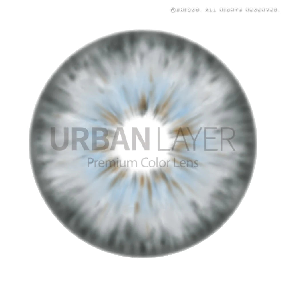 Urban Layer Jolie Grey (1 lens/pack)-Colored Contacts-UNIQSO UK