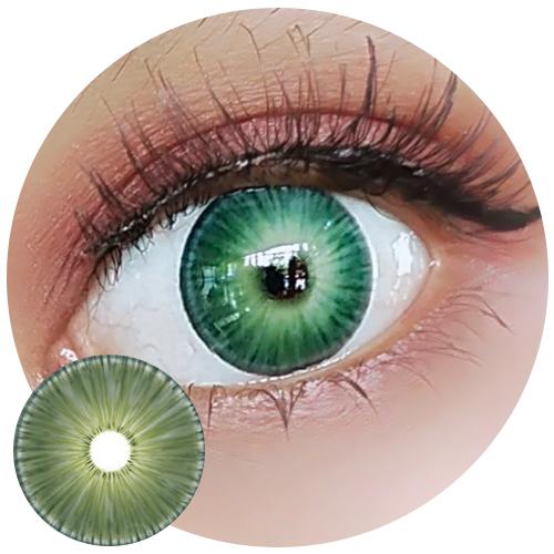 Urban Layer New York Green (1 lens/pack)-Colored Contacts-UNIQSO UK