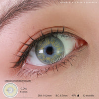 Urban Layer Toronto Gray (1 lens/pack)-Colored Contacts-UNIQSO UK