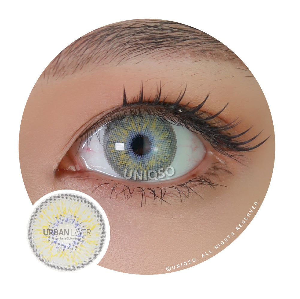 Urban Layer Toronto Gray (1 lens/pack)-Colored Contacts-UNIQSO UK