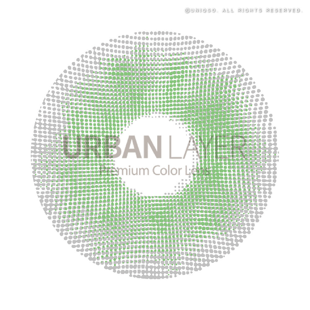 Urban Layer Yukon Green (1 lens/pack)-Colored Contacts-UNIQSO UK