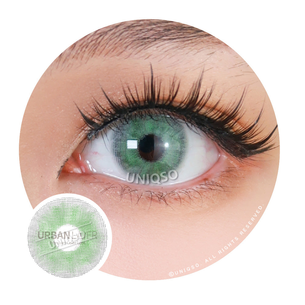 Urban Layer Yukon Green (1 lens/pack)-Colored Contacts-UNIQSO UK