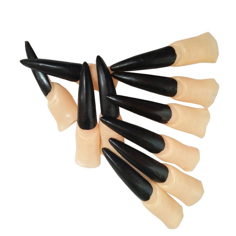 Vampire / Witch Devil Fake Nails-Cosplay Accessories-UNIQSO UK