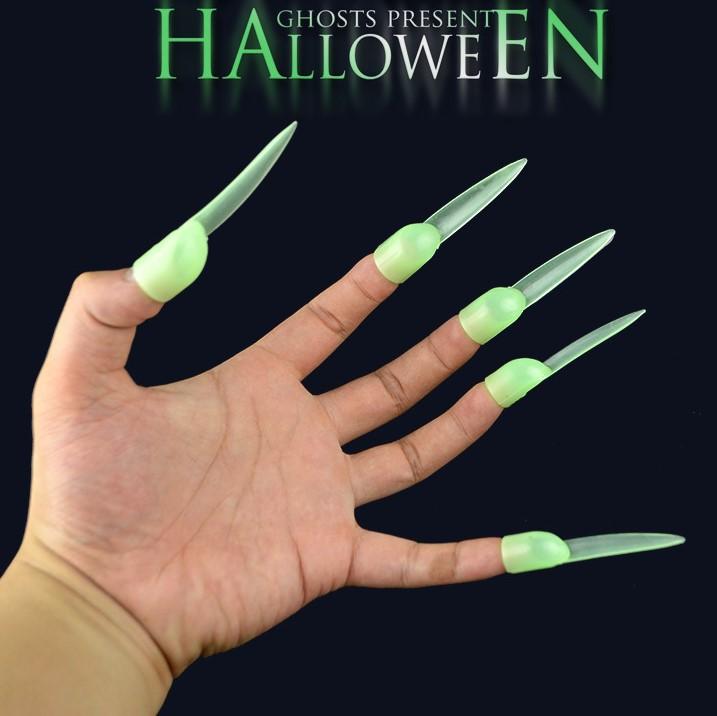 Vampire / Witch Devil Fake Nails-Cosplay Accessories-UNIQSO UK