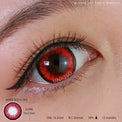 Western Eyes Dolly+ Red (1 lens/pack)-Colored Contacts-UNIQSO UK