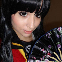Western Eyes Pearl Black (1 lens/pack)-Colored Contacts-UNIQSO UK