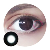 Western Eyes Pearl Black (1 lens/pack)-Colored Contacts-UNIQSO UK