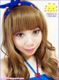 Western Eyes Puffy 3 Tones Brown (1 lens/pack)-Colored Contacts-UNIQSO