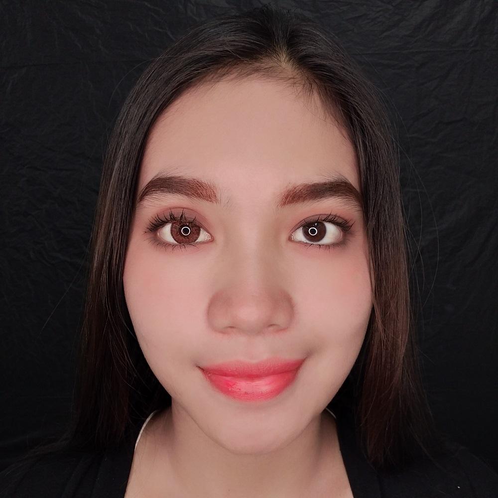 Western Eyes Puffy 3 Tones Hazel (1 lens/pack)-Colored Contacts-UNIQSO UK
