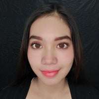 Western Eyes Puffy 3 Tones Hazel (1 lens/pack)-Colored Contacts-UNIQSO UK