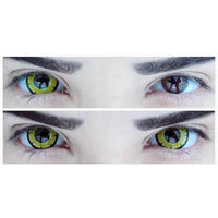 Western Eyes Twilight Yellow (1 lens/pack)-Colored Contacts-UNIQSO UK