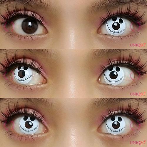 Sweety Crazy White Face (1 lens/pack)-Crazy Contacts-UNIQSO