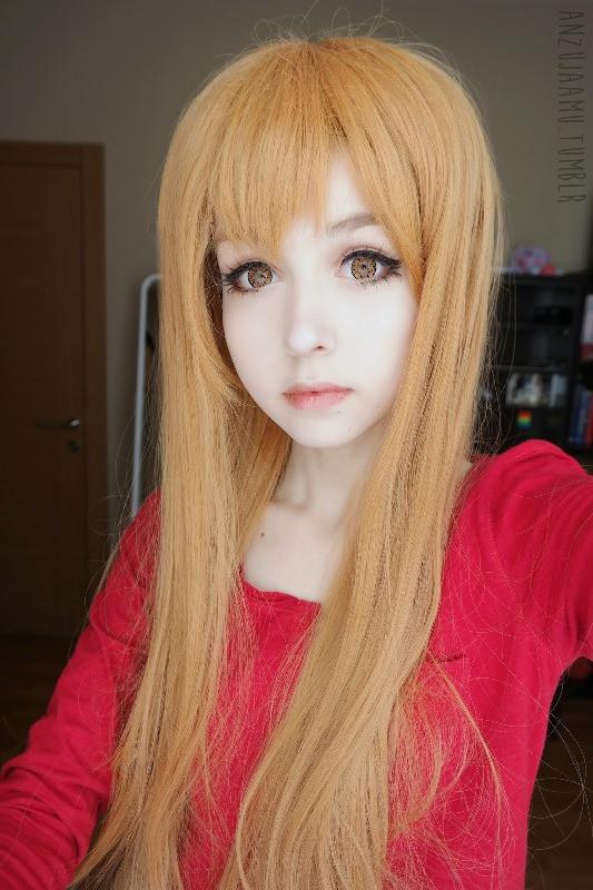 Cosplay Wig - Sword Art Online - Asuna-Cosplay Wig-UNIQSO