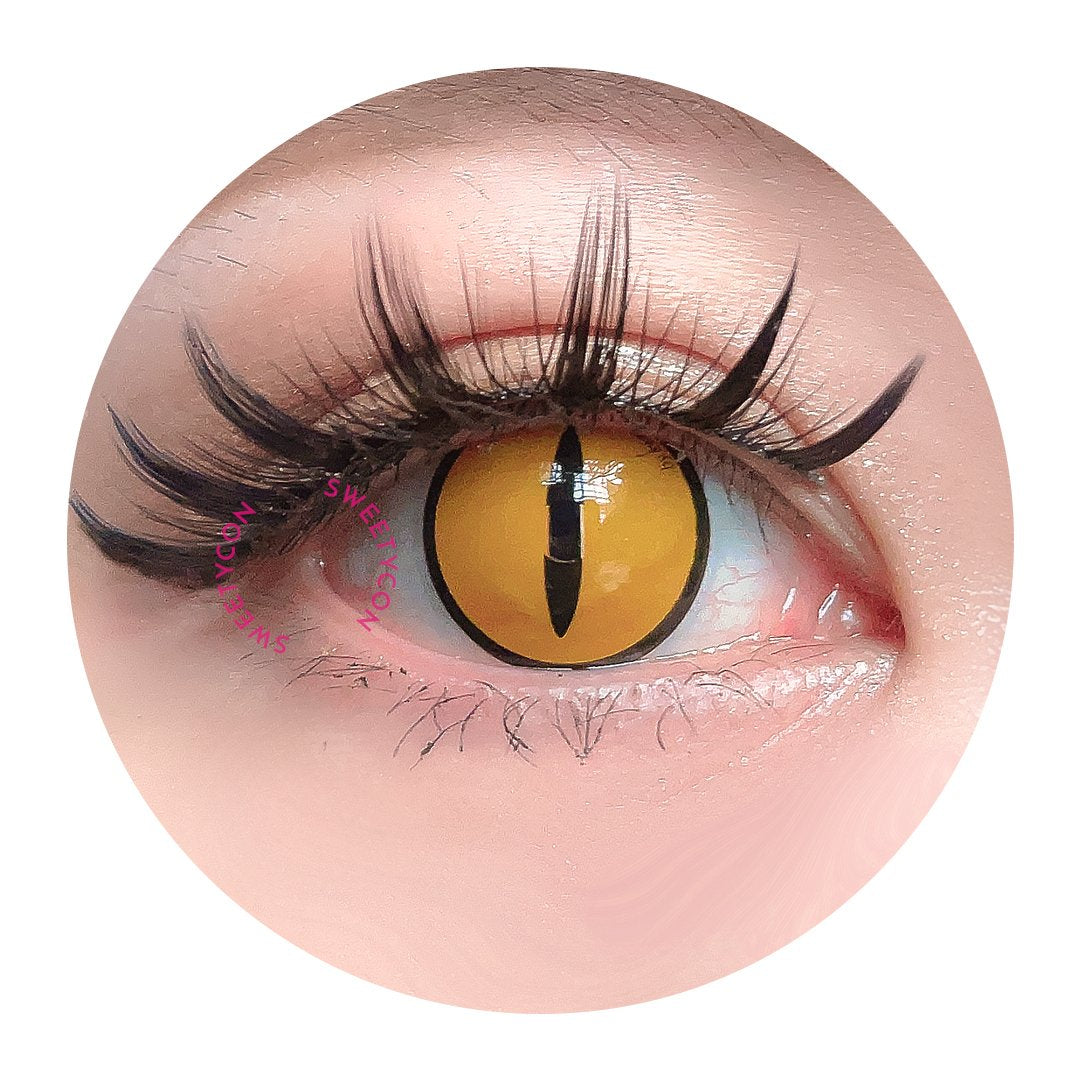 Sweety Crazy Gold Demon Eye-Crazy Contacts-UNIQSO