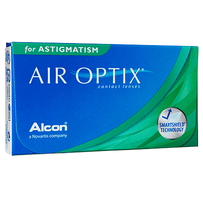 Air Optix For Astigmatism - 3 Pcs-Clear Contacts-UNIQSO