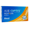 Air Optix Night & Day (3 lenses/pack)-Clear Contacts-UNIQSO