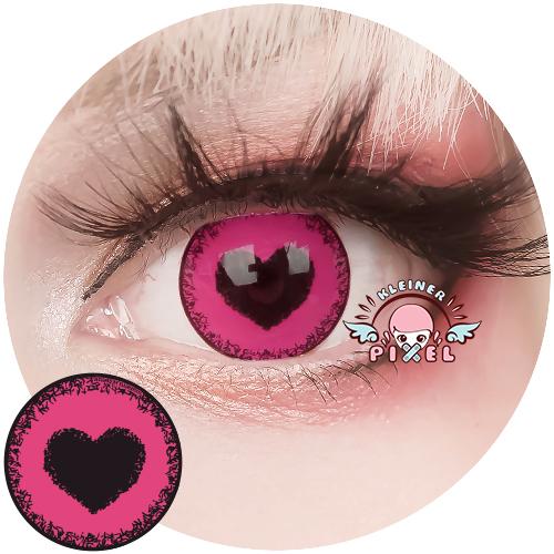 Princess Pinky Moe Anime Green Mesh Colored Contact Lenses| PinkyParadise