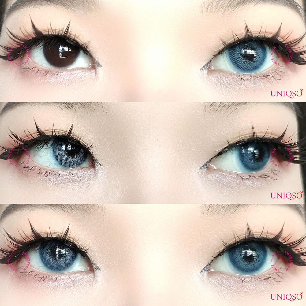 Western Eyes Batis Blue (1 lens/pack) [Exp: 04/2027]-Colored Contacts-UNIQSO