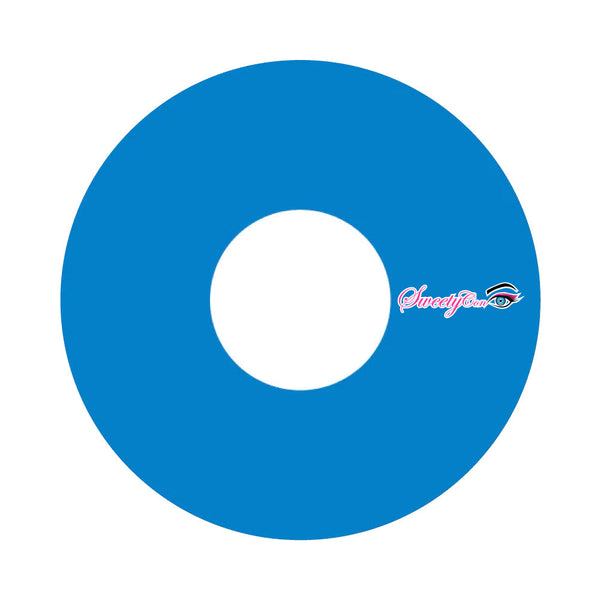 Sweety Crazy UV Glow Blue (1 lens/pack)-UV Contacts-UNIQSO