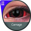 Phantasee Red Black Sclera Contacts Carnage-Sclera Contacts-UNIQSO